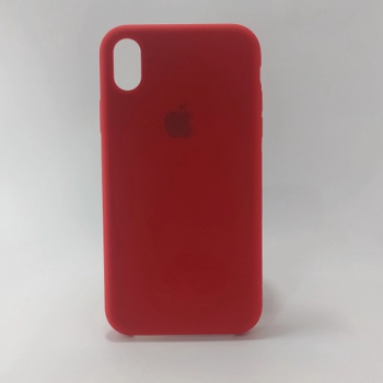 Capa iPhone X e XS - Emborrachada Premium Padrão Vermelha