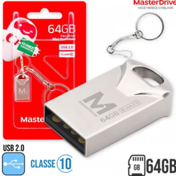 Pen Drive Mini 64GB Master Drive