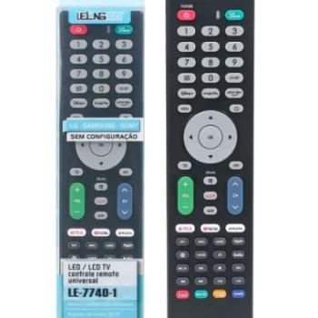 Controle Compatível Universal TV LE-7740