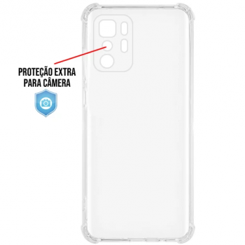 Capa TPU Antishock Premium Xiaomi Poco X3 GT 5G - Transparente