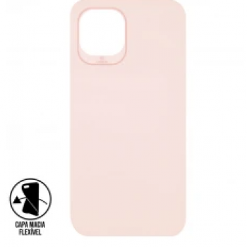Capa Motorola Moto Edge 20 Lite - Emborrachada Top Frosted Areia Rosa