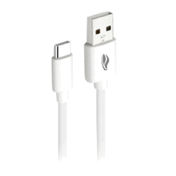 CABO TIPO C USB 2.0 AM 1m BRANCO CB-C10WH C3 TECH
