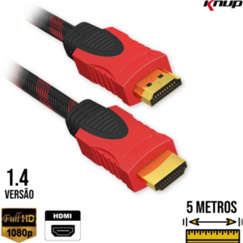 Cabo HDMI 5m KP-YP5003 Knup