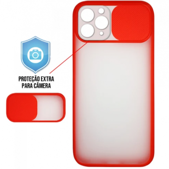 Capa para iPhone 11 Pro Max - Cam Protector Vermelha