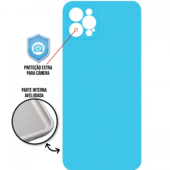 Capa iPhone 12 Pro Max - Cover Protector Azul Água