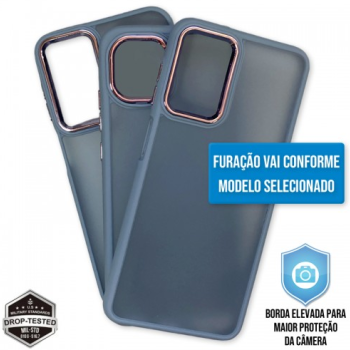 Capa Samsung Galaxy S25 5G - Clear Case Fosca Sierra Blue