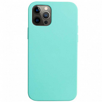 Capa para iPhone 12 Mini - Emborrachada Premium Azul Turquesa