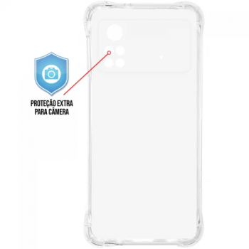 Capa TPU Antishock Premium Xiaomi Poco M4 Pro 4G - Transparente