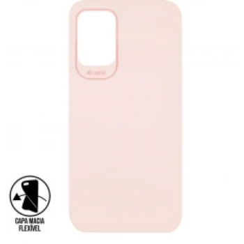 Capa para Samsung Galaxy A72 - Emborrachada Top Frosted Areia Rosa