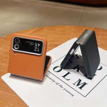 Capa Samsung Galaxy Z Flip 7 /  Z Flip 7 Fe Textura de Luxo