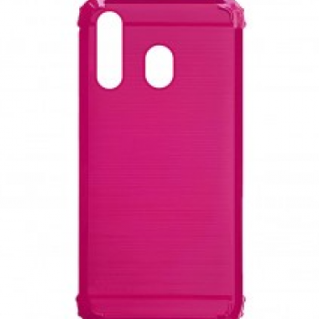 Capa para Samsung Galaxy M30 - Emborrachada Antishock Pink
