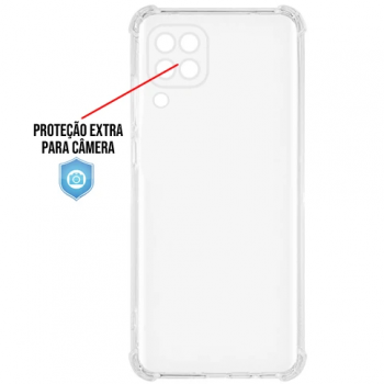 Capa TPU Antishock Premium Samsung Galaxy A22/M22/M32 - Transparente