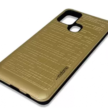 Capa Samsung Galaxy A21s - Motomo Frame Dourada