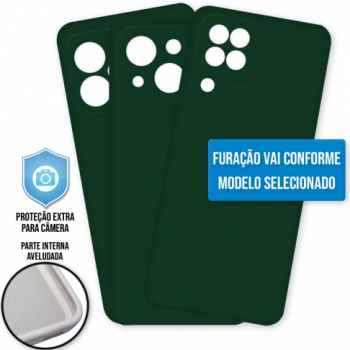 Capa iPhone 13 Pro Max - Cover Protector Verde Escuro