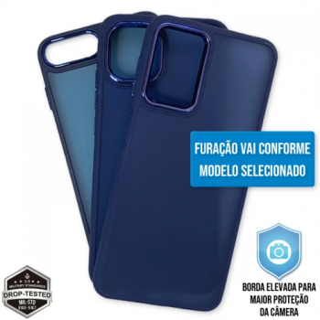 Capa iPhone 12 Pro Max - Clear Case Fosca Navy Blue