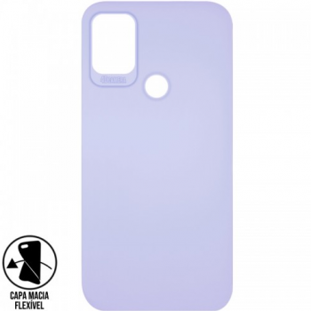 Capa Motorola Moto G50 4G - Emborrachada Top Frosted Lilás