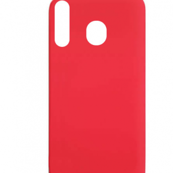 Capa para Samsung Galaxy M30 - Emborrachada Antishock Vermelha