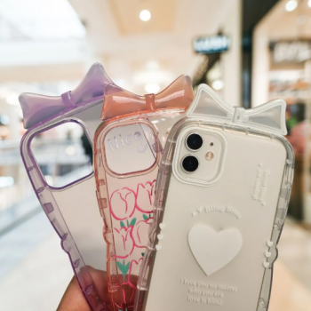 Capinha TPU Antishock Lacinho Aparelho:iPhone 12 / 12 Pro