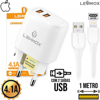 KIt Carregador 45W Turbo Tipo C PD + Cabo Lightning x Tipo C KD-667CL Kaidi