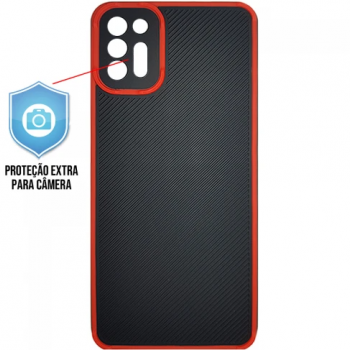 Capa para Motorola Moto G9 Plus - Storm Protector Vermelha