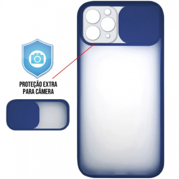 Capa para iPhone 11 Pro - Cam Protector Azul Marinho