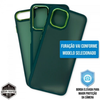 Capa Samsung Galaxy A54 5G - Clear Case Fosca Cangling Green