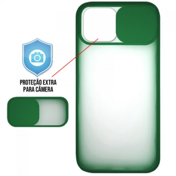 Capa para iPhone 12 Pro Max - Cam Protector Verde