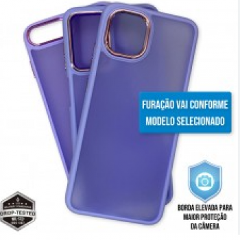 Capa Samsung Galaxy A13 5G/M13 5G/A04S - Clear Case Fosca Dark Purple