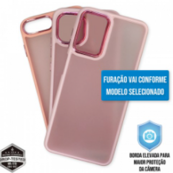 Capa iPhone 11 Pro - Clear Case Fosca Chanel Pink