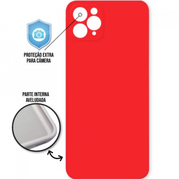 Capa iPhone 11 Pro Max - Cover Protector Vermelha