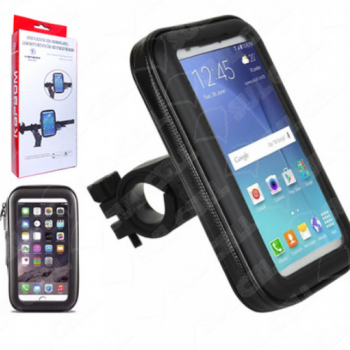 Bolsa Capa Celular Prova D´agua c/ Suporte Gps Moto Bike ate 6.3 (KA-007)