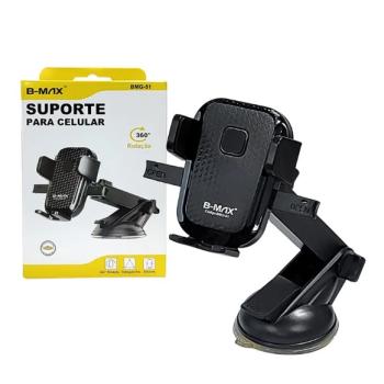 SUPORTE VEICULAR UNIVERSAL P/ CELULAR 360