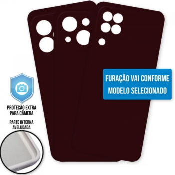 Capa iPhone 13 Pro Max - Cover Protector Vinho