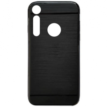 Capa para Motorola Moto G8 Play e Moto One Macro - Emborrachada Preta