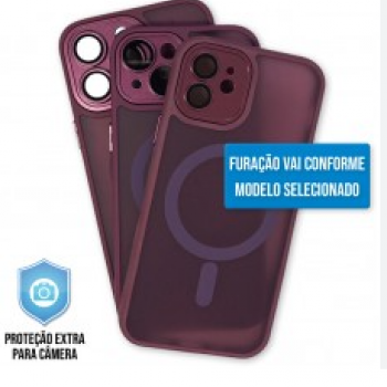 Capa iPhone 12 Pro Max - Clear Case Fosca Magsafe Chanel Pink