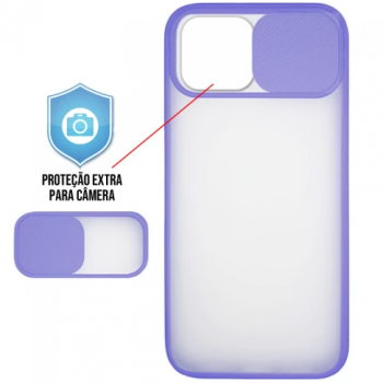 Capa para iPhone 12 Pro Max - Cam Protector Lilás