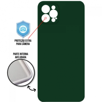 Capa iPhone 12 Pro Max - Cover Protector Verde Escuro