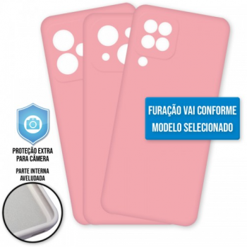Capa Motorola Moto Edge 40 - Cover Protector Rosa