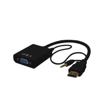 CABO ADAPTADOR HDMI P/VGA F+P2 ADP-HDMIVGA20BK PLUS CABLE