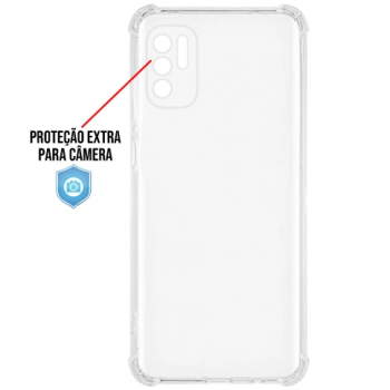 Capa TPU Antishock Premium Xiaomi Redmi Note 10 5G/Poco M3 Pro 5G/Redmi Note 10T 5G - Transparente