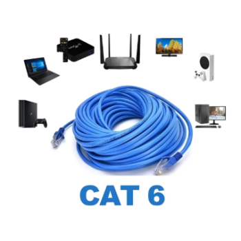 CABO DE REDE CAT6 AZUL- 10M (CR106)