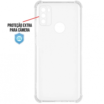 Capa TPU Antishock Premium Motorola Moto G50 4G - Transparente