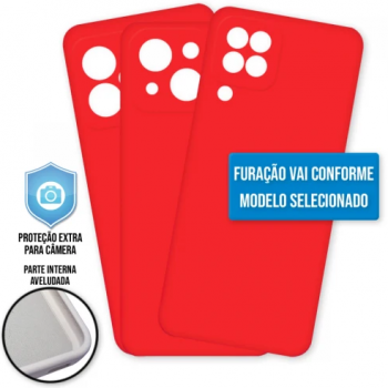 Capa iPhone 13 Pro - Cover Protector Vermelha