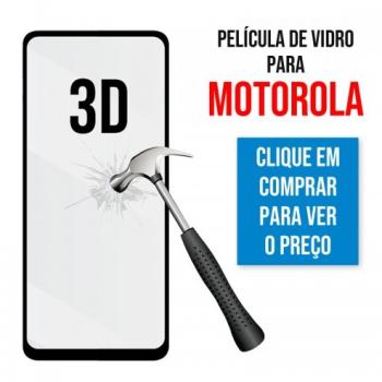 Película de Vidro 3D para Motorola Moto G86 5G Preta