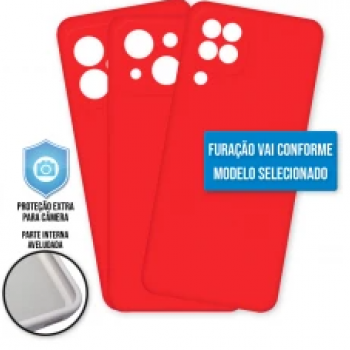 Capa Xiaomi Redmi Note 12s - Cover Protector Vermelha