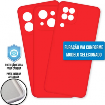 Capa iPhone 14 Max/Plus - Cover Protector Vermelha