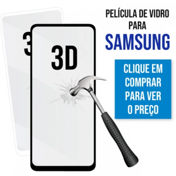 Película de Vidro 3D para Samsung Galaxy A13 5G/M13 5G/A04S Preta