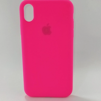 Capa iPhone X e XS - Emborrachada Premium Padrão Pink