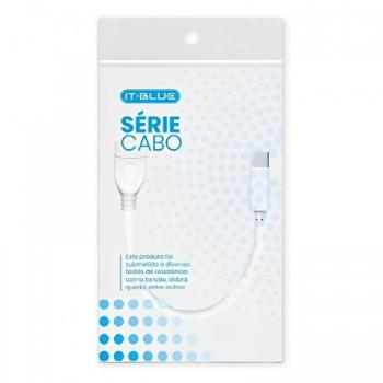 Adaptador OTG Tipo C x USB Fêmea LE-0153 It Blue - Branco