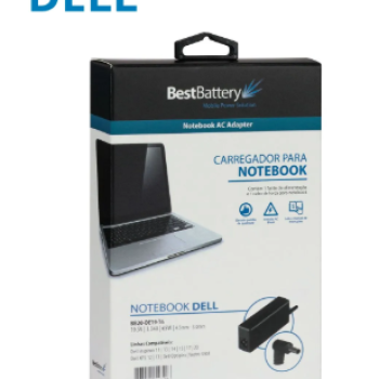 FONTE NOT DELL 19.5V 3.34A 65W XPS18 - Designado para Dell MGJN9 Nr Serie: 5847851 / 5847862 /